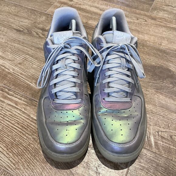 Nike Air Force 1 Low Size 13 Iridescent Anthracite Stealth 718152 019 Shoes main image 4